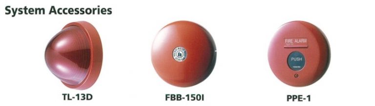Catalogue chuông, nút nhấn, đèn báo cháy FBB-150I, PPE-1, TL-13D Hochiki