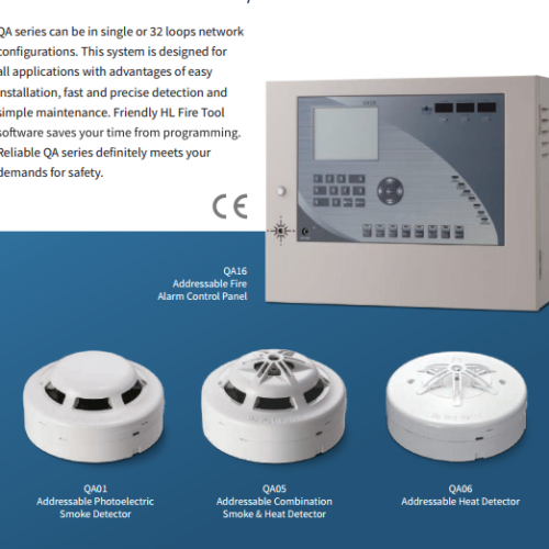 Catalogue báo cháy địa chỉ Series QA Horing