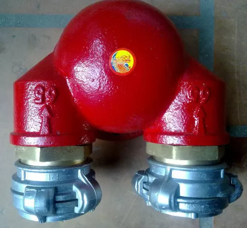 Hong tiếp nước chữa cháy đôi