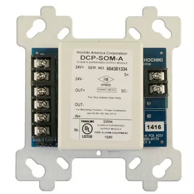 Module điều khiển ngõ ra xuất điện áp DCP-SOM-A Hochiki