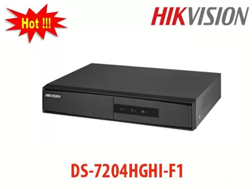 Đầu ghi hình HD-TVI 4 kênh TURBO 3.0 HIKVISION DS-7204HGHI-F1(S)