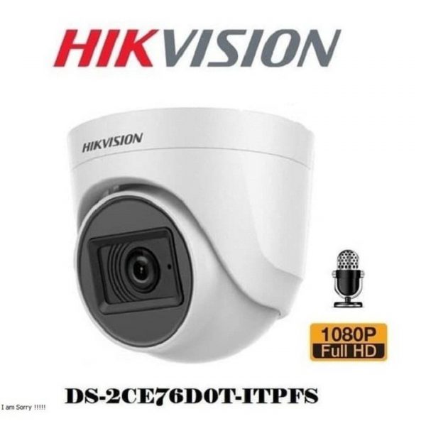 Camera Dome HD-TVI hồng ngoại 2.0 Megapixel HIKVISION DS-2CE76D0T-ITPFS
