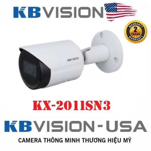 Camera IP hồng ngoại 2.0 Megapixel KBVISION KX-C2011SN3