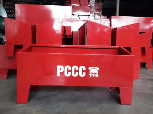 Kệ đựng 3 bình chữa cháy
