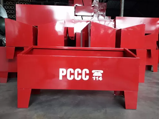 Kệ đựng 3 bình chữa cháy