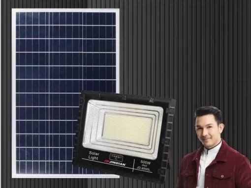 Đèn năng lượng mặt trời JD-8500L 500W siêu sáng