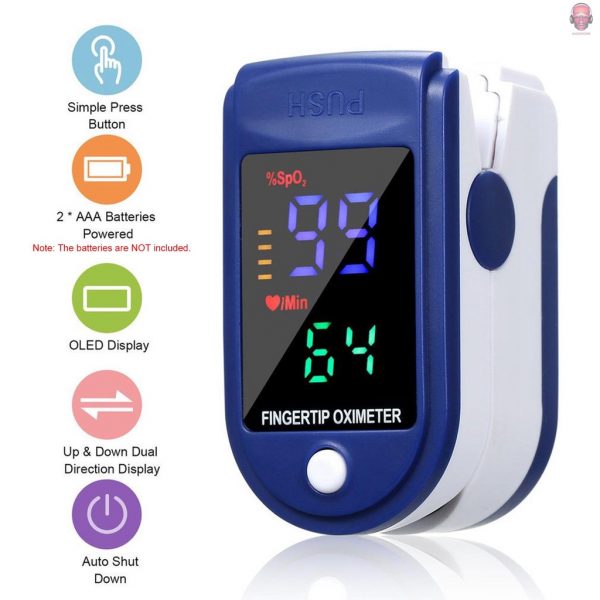 Máy đo nồng độ oxi trong máu SPO2, đo nhịp tim chính xác