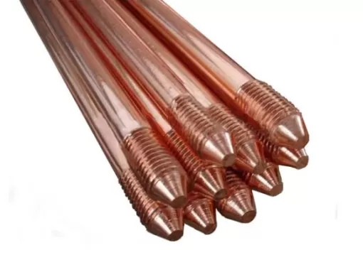 Cọc tiếp địa mạ đồng D16 2,4m Ấn Độ