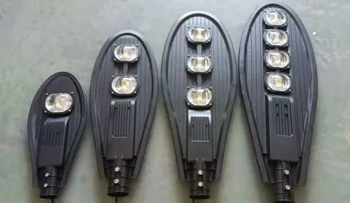 ĐÈN LED ĐƯỜNG 100W CHIẾC LÁ, ĐÈN LÁ 100W